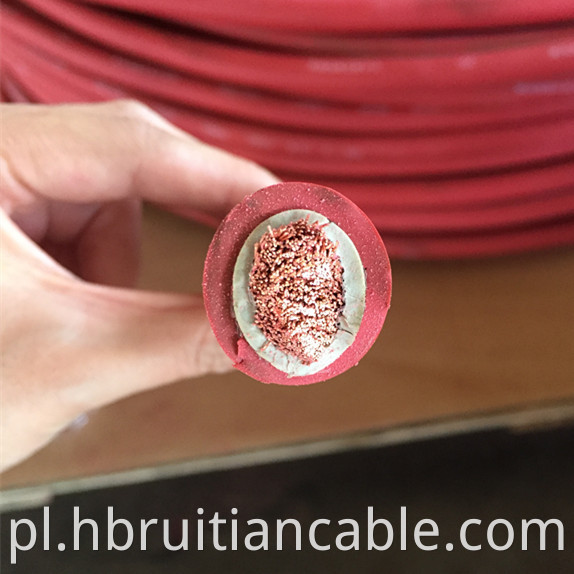 Chiny ciężkie 16 mm 25 mm 35 mm 70 mm 95 mm gumowy kabel spawalniczy